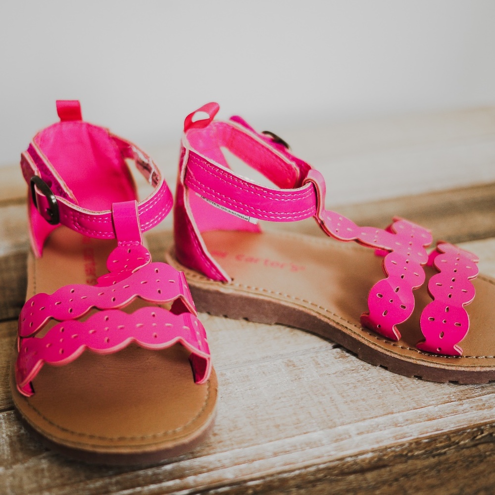 Carters pink sandals